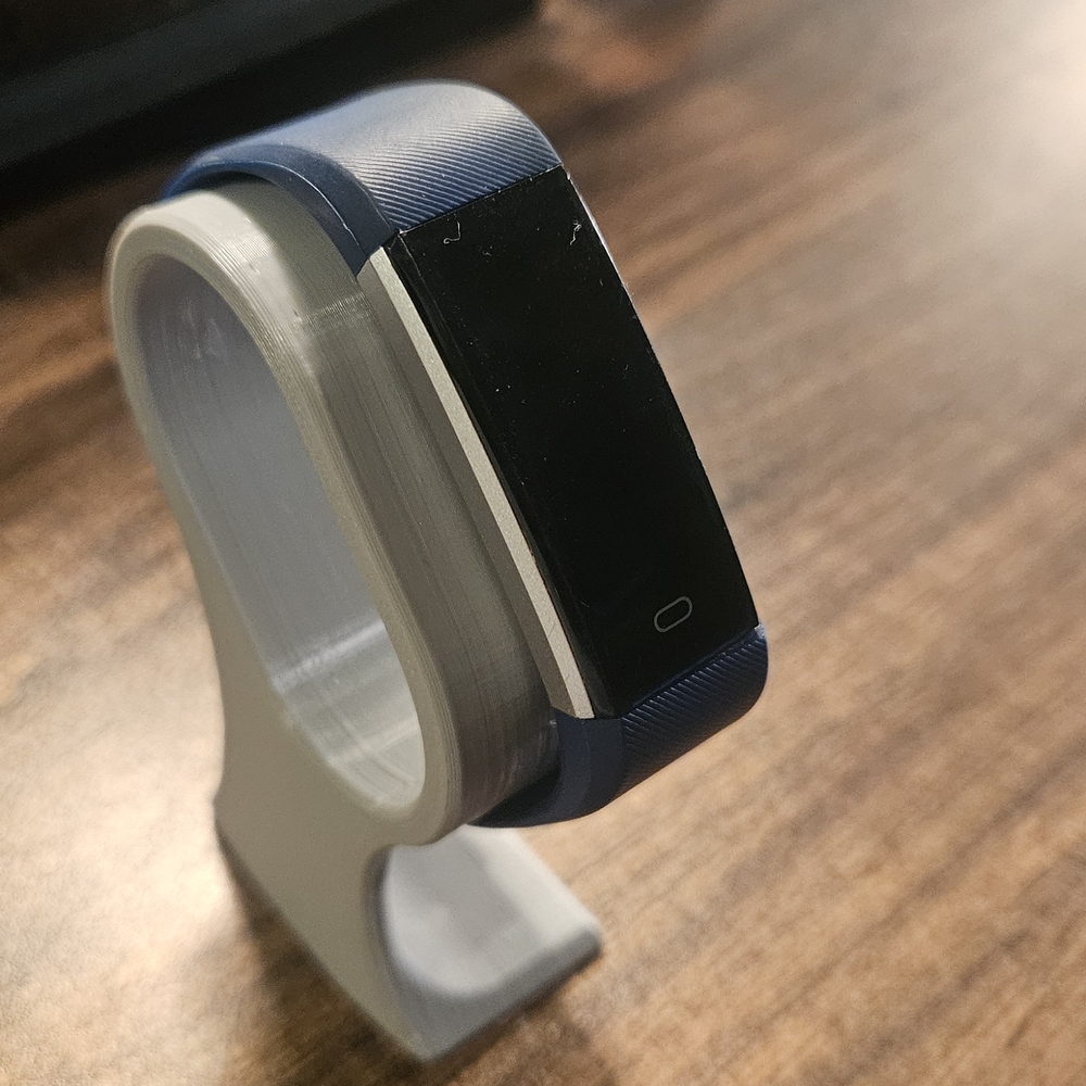 Smart Fitness Tracker with Blue Band